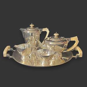 Art Deco Silver Tea and Coffee Service