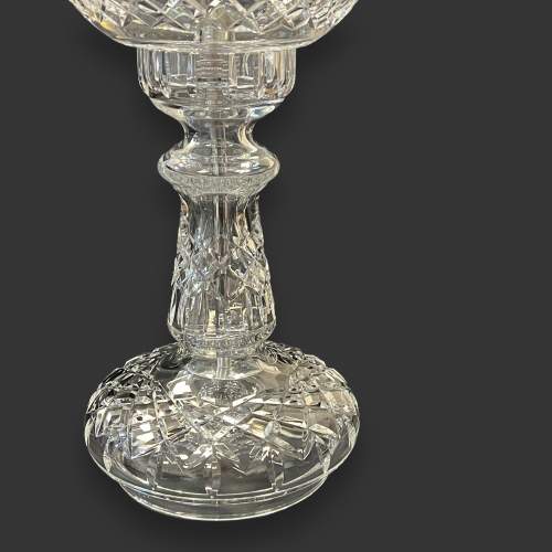 Rare Waterford Crystal Large Inishmaan Globe Lamp image-5
