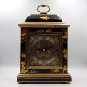 Chinoiserie Early 20th Century Elliott England Mantel Clock