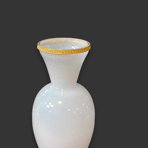 Pair of French Opaline Glass Vases image-3