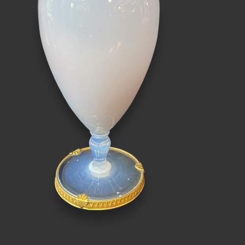 Pair of French Opaline Glass Vases image-5