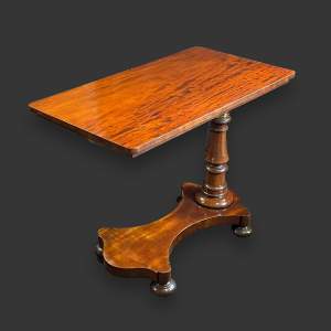 Victorian Mahogany Adjustable Reading Table