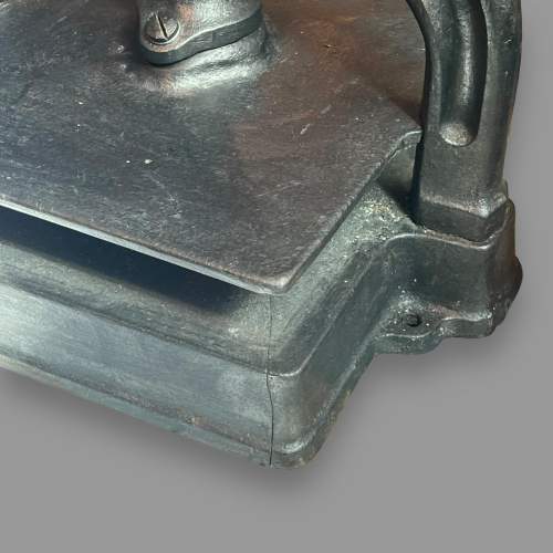 Vintage French Cast Iron Book Press image-6