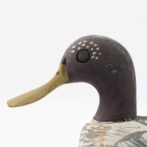 A Vintage 1930s Wooden Painted Decoy Duck image-5