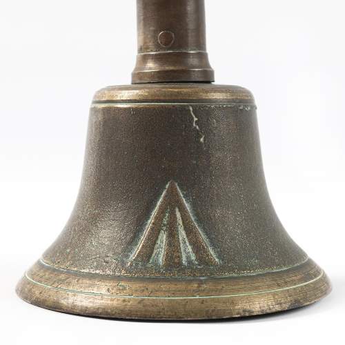 An Antique WWI Trench Gas Alarm Bell image-4