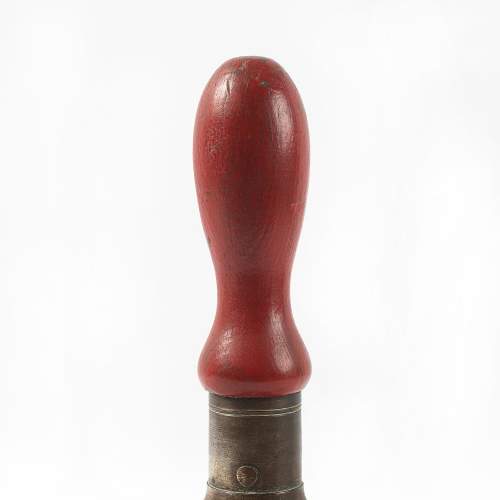 An Antique WWI Trench Gas Alarm Bell image-5