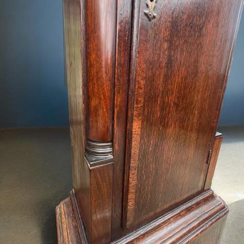 A George III Period Oak 8 Day Grandfather Clock By Benjamin Burton image-4