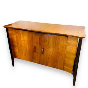 Superb 1950s Teak Maple and Rosewood Sideboard