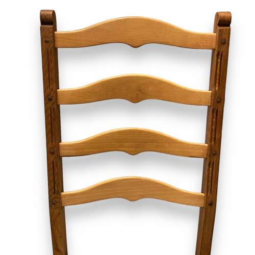 Pair of Vintage Ercol Ladder Back Chairs image-5