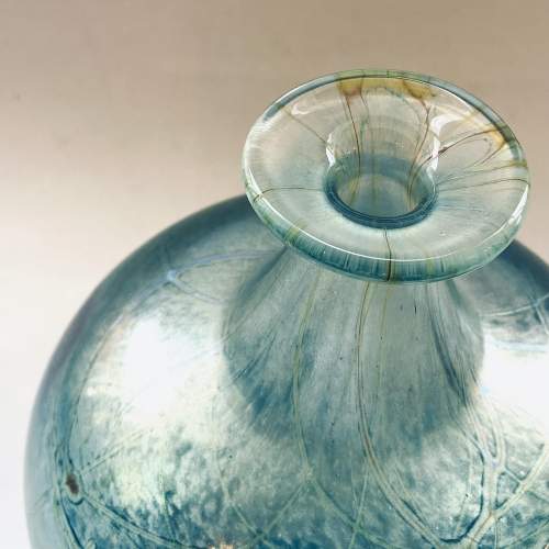Siddy Langley Glass Heart Vase 1992 image-3