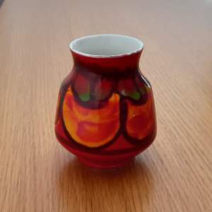 Retro 1970s Poole Pottery Delphis Miniature Vase