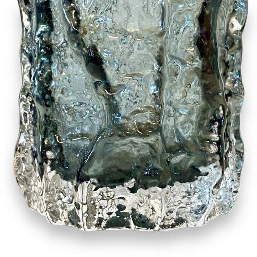 Whitefriars Glass Pewter Bark Vase image-2