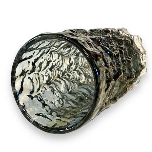 Whitefriars Glass Pewter Bark Vase image-3