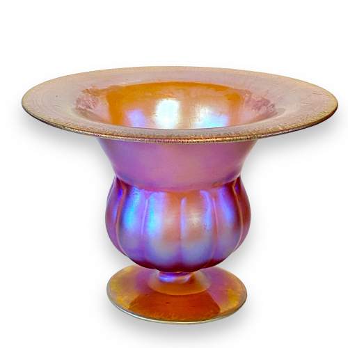 WMF Myra Irridescent Glass Flared Vase image-1
