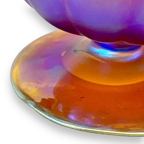WMF Myra Irridescent Glass Flared Vase image-3