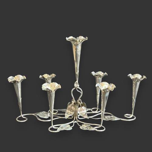 Art Nouveau Silver Plated Epergne image-2
