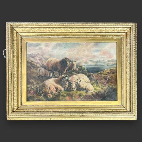 Late 19th Century Scottish Landscape Oil on Canvas by B Brooke image-1