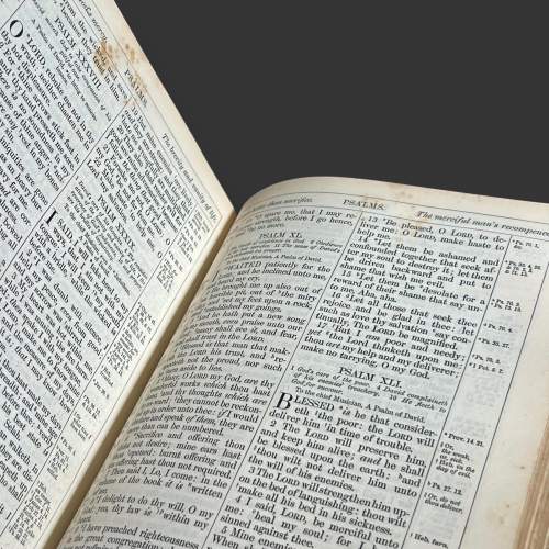 Unusual Georgian Mahogany Bible Holder image-6