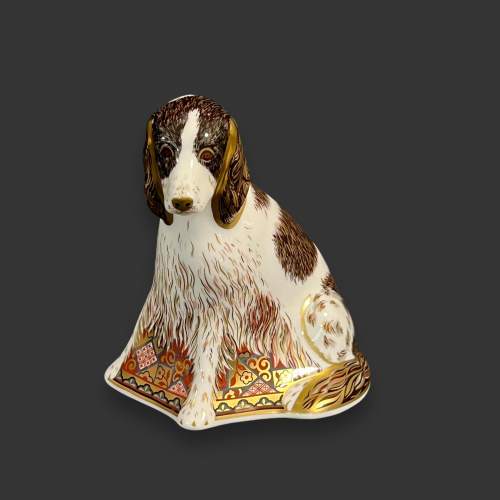 Royal Crown Derby Molly the Dog Paperweight image-1