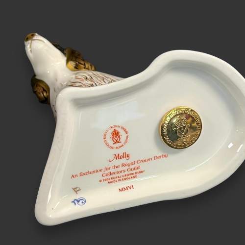 Royal Crown Derby Molly the Dog Paperweight image-4