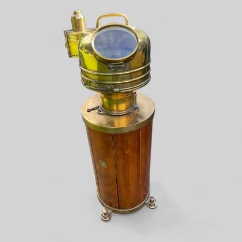 A Superb Cooke & Son Ships Brass Binnacle image-1