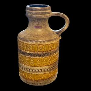 Scheurich West German Pottery Jug Vase