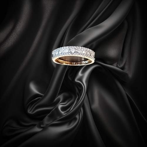 Gold 0.75ct Diamond Ring image-1