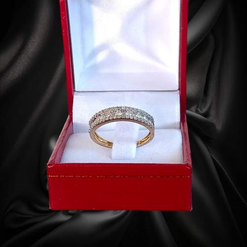 Gold 0.75ct Diamond Ring image-5