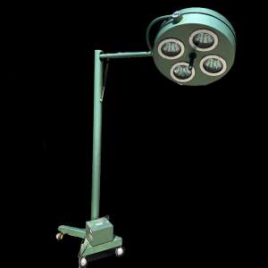 Vintage Mobile Medical Operating Lamp