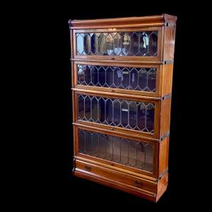 Globe Wernicke Four Section Stacking Bookcase