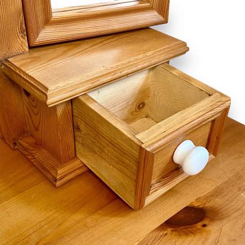 20th Century Solid Pine Dressing Chest image-5