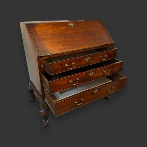 Early 19th Century Mahogany Bureau image-2