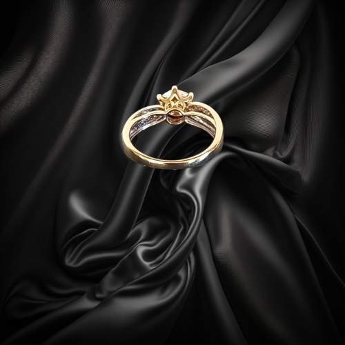 Gold 0.50ct Diamond Ring image-4