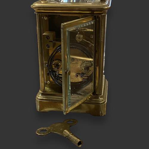 19th Century Brass Reid & Sons Carriage Clock image-2