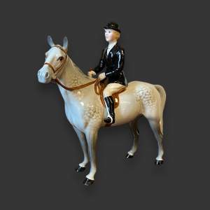 Beswick Huntswoman on Dapple Horse