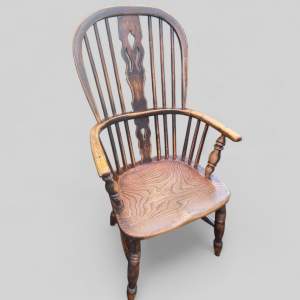 Victorian High Back Windsor Chair