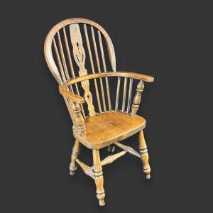Oak and Yew Windsor Childs Chair