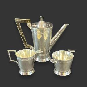Art Deco Silver Plate Coffee Set