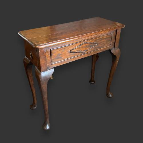 19th Century Oak Side Table image-1