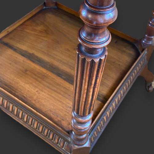 Late 19th Century Walnut and Mahogany Octagonal Table image-3