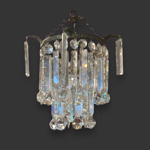 Large Crystal Chandelier image-1