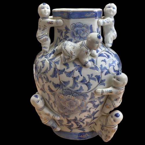 19th Century Chinese Fertility Vase image-1