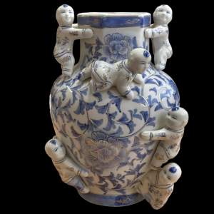 19th Century Chinese Fertility Vase