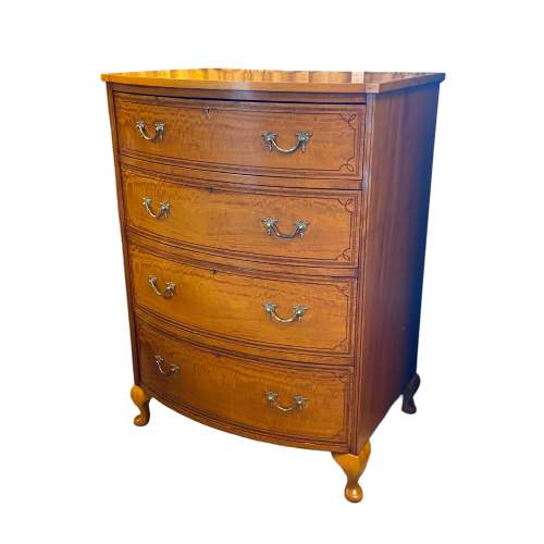 20th Century Satinwood Chest of Drawers image-1