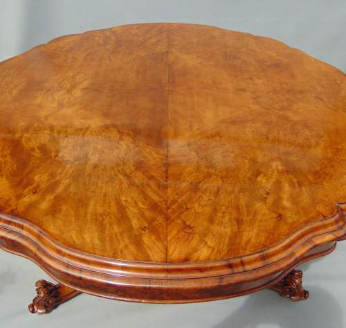 A Fabulous Burr Walnut Table image-2