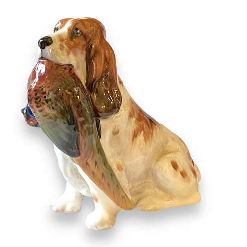 Royal Doulton Spaniel with Pheasant image-1