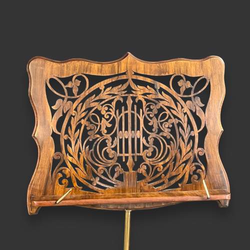 Victorian Walnut Music Stand image-3