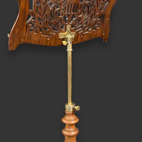 Victorian Walnut Music Stand image-5