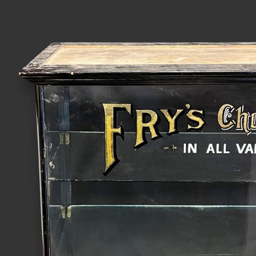 Victorian Frys Chocolate Glass Display Cabinet image-2