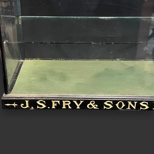 Victorian Frys Chocolate Glass Display Cabinet image-4